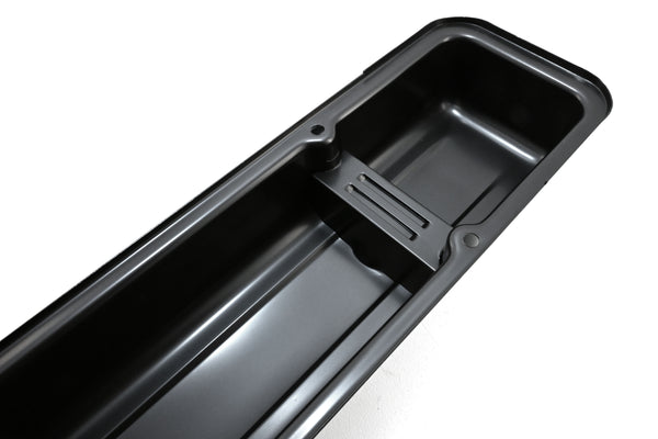 Steel Short Valve Covers – Fits 1958–86 Chevy SB 283-305-327-350-400 – Smooth – Black