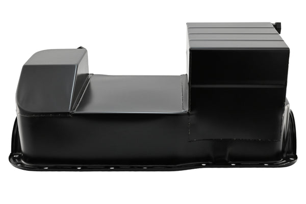 Ford Mustang 351W Racing Oil Pan 1979–1993 Dual Sump 7‑Qt Black Finish
