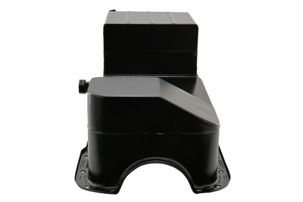 Ford Mustang 351W Racing Oil Pan 1979–1993 Dual Sump 7‑Qt Black Finish