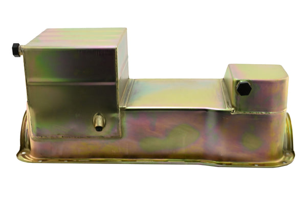 Ford Mustang 351W Racing Oil Pan 1979–1993 Dual Sump 7‑Qt Zinc