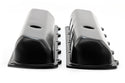 Steel Valve Covers – Fits 1964–1980 Oldsmobile 330‑350‑400‑425‑455 (Stock Height, 1 Push‑In Hole, Smooth Top) – Black Finish