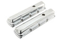 Tall Steel Valve Covers – Fits 1964–88 Oldsmobile 330, 350, 400, 425, 455 V8 Engines – Smooth Top- Chrome