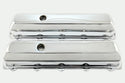 Tall Steel Valve Covers – Fits 1964–88 Oldsmobile 330, 350, 400, 425, 455 V8 Engines – Smooth Top- Chrome