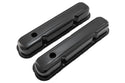 Steel Valve Covers Fits 1967–1989 Mopar SB 318-340-360 – Short Style – 1 Hole – Black