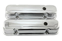Steel Tall Valve Covers Fits 1959–1979 Pontiac V8 301‑455 – 1 Hole – Chrome