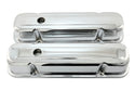 Steel Tall Valve Covers Fits 1959–1979 Pontiac V8 301‑455 – 1 Hole – Chrome