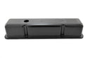 1958-86 CHEVY SMALL BLOCK 327 TALL STEEL VALVE COVERS - EDP BLACK W- 327 LOGO