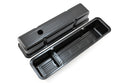 1958-86 CHEVY SMALL BLOCK 327 TALL STEEL VALVE COVERS - EDP BLACK W- 327 LOGO