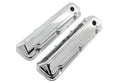 Steel Valve Covers Fits 1968–1997 Ford 429-460 Big Block Engines – Smooth – 1 Hole – Chrome