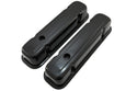 Steel Tall Valve Covers Fits 1959–1979 Pontiac V8 301‑455 – 1 Hole – EDP Black
