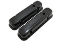Steel Tall Valve Covers Fits 1959–1979 Pontiac V8 301‑455 – 1 Hole – EDP Black