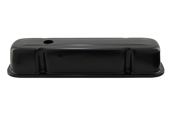 Steel Tall Valve Covers Fits 1959–1979 Pontiac V8 301‑455 – 1 Hole – EDP Black