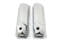 Steel Valve Covers Fits 1969–1982 Ford SB 351C‑351M‑400M‑Boss 302 – Smooth – 1 Hole – Chrome