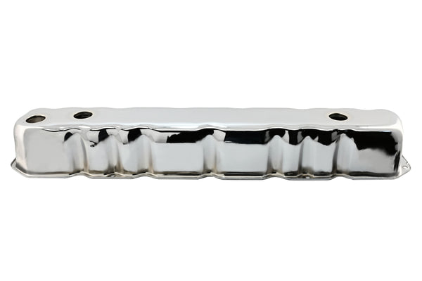 Steel Valve Cover Fits 1964–1988 AMC Jeep 199-232-258 Inline-6 – 3-Hole – Chrome