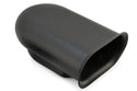 Single 4-Barrel Hilborn-Style Smooth Aluminum Scoop – Black Polished Finish