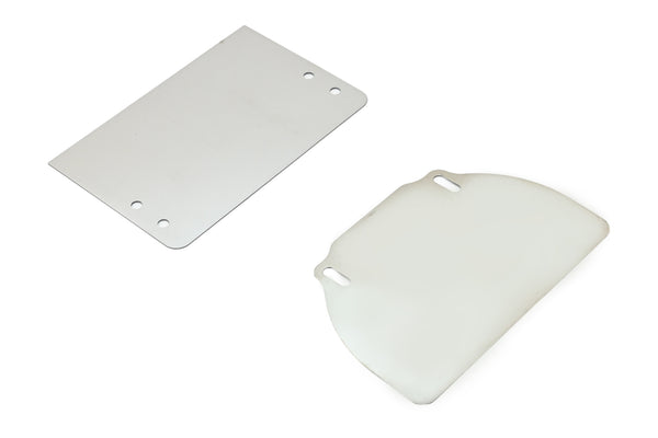 Aluminum Hilborn-Style Scoop – Single or Dual Quad – Finned – Black with Polished Fins