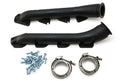 Cast Iron Low Profile V-Band Exhaust Manifolds 2003-up 5.7L/6.1L/6.2L/6.4L Dodge/Mopar Gen 3 Hemi Engines – Ceramic Black
