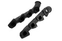 Cast Iron Low Profile V-Band Exhaust Manifolds 2003-up 5.7L/6.1L/6.2L/6.4L Dodge/Mopar Gen 3 Hemi Engines – Ceramic Black