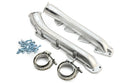Cast Iron Low Profile V-Band Exhaust Manifolds 2003-up 5.7L/6.1L/6.2L/6.4L Dodge/Mopar Gen 3 Hemi Engines – Ceramic Silver