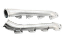 Cast Iron Low Profile V-Band Exhaust Manifolds 2003-up 5.7L/6.1L/6.2L/6.4L Dodge/Mopar Gen 3 Hemi Engines – Ceramic Silver