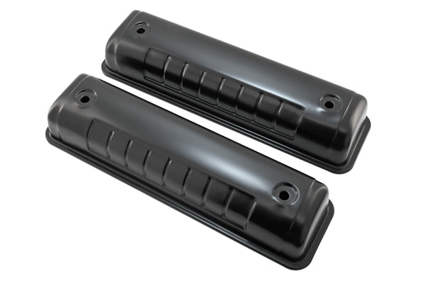 1955-64 FORD Y-BLOCK 272-292-312 VALVE COVERS - BLACK