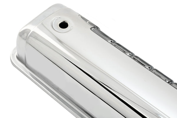 1955-64 FORD Y-BLOCK 272-292-312 VALVE COVERS - CHROME