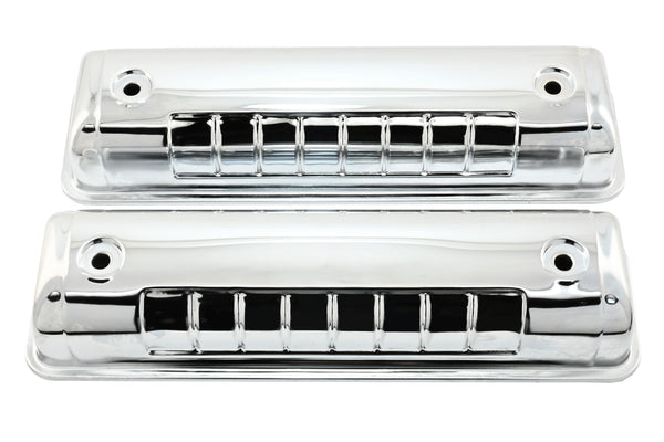 1955-64 FORD Y-BLOCK 272-292-312 VALVE COVERS - CHROME