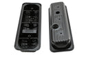 1985-93 CHEVY-GMC 4.3L V6 CENTER BOLT STEEL VALVE COVERS W- BOLTS - BLACK