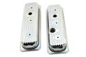 1985-93 CHEVY-GMC 4.3L V6 CENTER BOLT STEEL VALVE COVERS W- BOLTS - CHROME