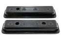 Steel Valve Covers Fits 1987–2000 Chevy/GMC 5.0L & 5.7L SBC Black Ball Milled Center Bolt