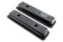 Steel Valve Covers Fits 1987–2000 Chevy/GMC 5.0L & 5.7L SBC Black Ball Milled Center Bolt