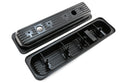 Steel Valve Covers Fits 1987–2000 Chevy/GMC 5.0L & 5.7L SBC Black Ball Milled Center Bolt