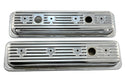 Steel Valve Covers Fits 1987–2000 Chevy/GMC 5.0L & 5.7L SBC Chrome Ball Milled Center Bolt