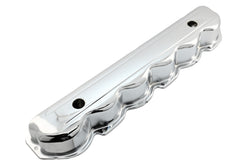 1965-89 FORD 240-300 STRAIGHT-INLINE 6 CYLINDER STEEL VALVE COVER - CHROME