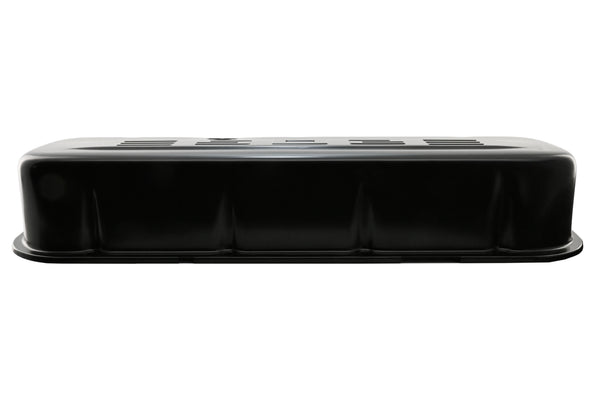 Steel 1965-2000 Chevy Bb 502 Tall Valve Covers C.I.D 502 Logo - Black