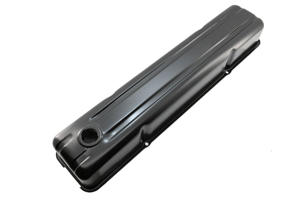 1952-62 CHEVY 235 STRAIGHT-INLINE 6 CYLINDER STEEL VALVE COVER  - BLACK