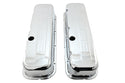 STEEL 1965-2000 CHEVY BB 502 TALL VALVE COVERS C.I.D 502 LOGO - CHROME