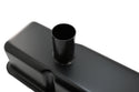 1958-86 CHEVY SMALL BLOCK 283-305-327-350-400 CIRCLE TRACK RACING STEEL VALVE COVERS - BLACK