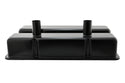 1958-86 CHEVY SMALL BLOCK 283-305-327-350-400 CIRCLE TRACK RACING STEEL VALVE COVERS - BLACK