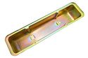 1958-86 CHEVY SMALL BLOCK 283-305-327-350-400 CIRCLE TRACK RACING STEEL VALVE COVERS - ZINC