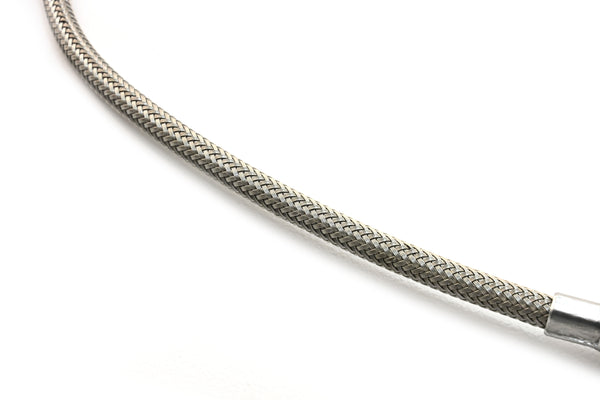Stainless Steel Braided Throttle Cable – 48" – Fits EFI LS1 – Universal Performance Cable