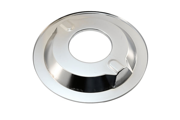Steel 14" Round Air Cleaner Assembly with 1-1/4" Recessed Base – Chrome