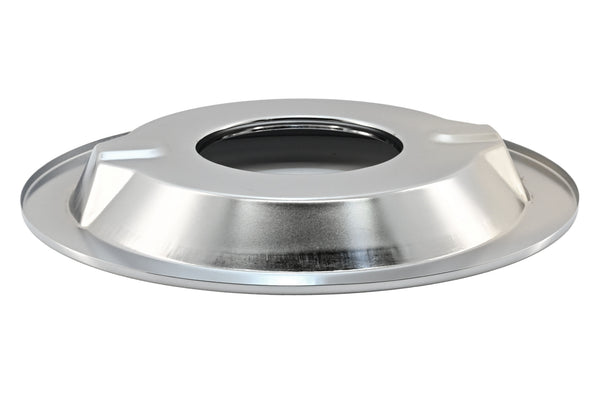 Steel 14" Round Air Cleaner Assembly with 1-1/4" Recessed Base – Chrome