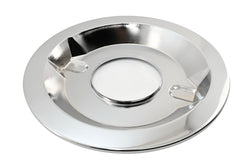 Steel 14" Round Air Cleaner Assembly with 1-1/4" Recessed Base – Chrome