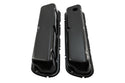 Steel Valve Covers Fits 1986–95 Ford 302 5.0L Fox‑Body Mustang – Smooth – 1 Hole & 1 No‑Hole – Black