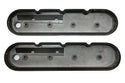 Aluminum Chevy GM LS Engines Retro Finned Valve Covers – Black