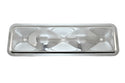 1962-74 CHEVY 194-230-250 STRAIGHT-INLINE 6 CYLINDER STEEL VALVE COVER SIDE PLATE - CHROME (One Plate Only)