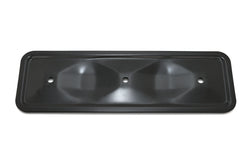 1962-74 CHEVY 194-230-250 STRAIGHT-INLINE 6 CYLINDER STEEL VALVE COVER SIDE PLATE - BLACK (One Plate Only)