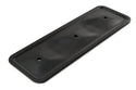 1962-74 CHEVY 194-230-250 STRAIGHT-INLINE 6 CYLINDER STEEL VALVE COVER SIDE PLATE - BLACK (One Plate Only)