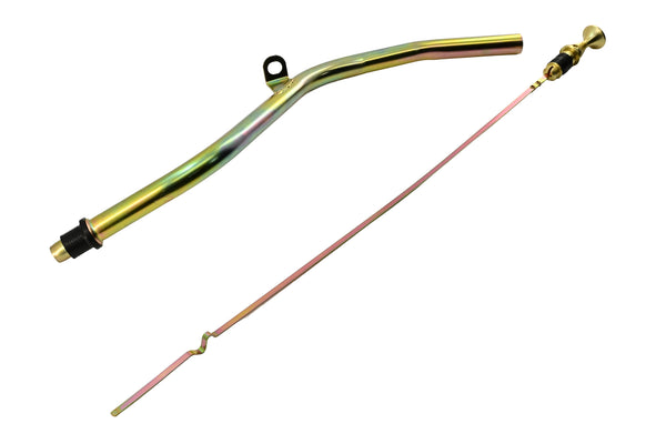 Steel TorqueFlite 727 Locking Transmission Dipstick – Fits Chrysler 727 – Bellhousing Mount – Zinc Finish